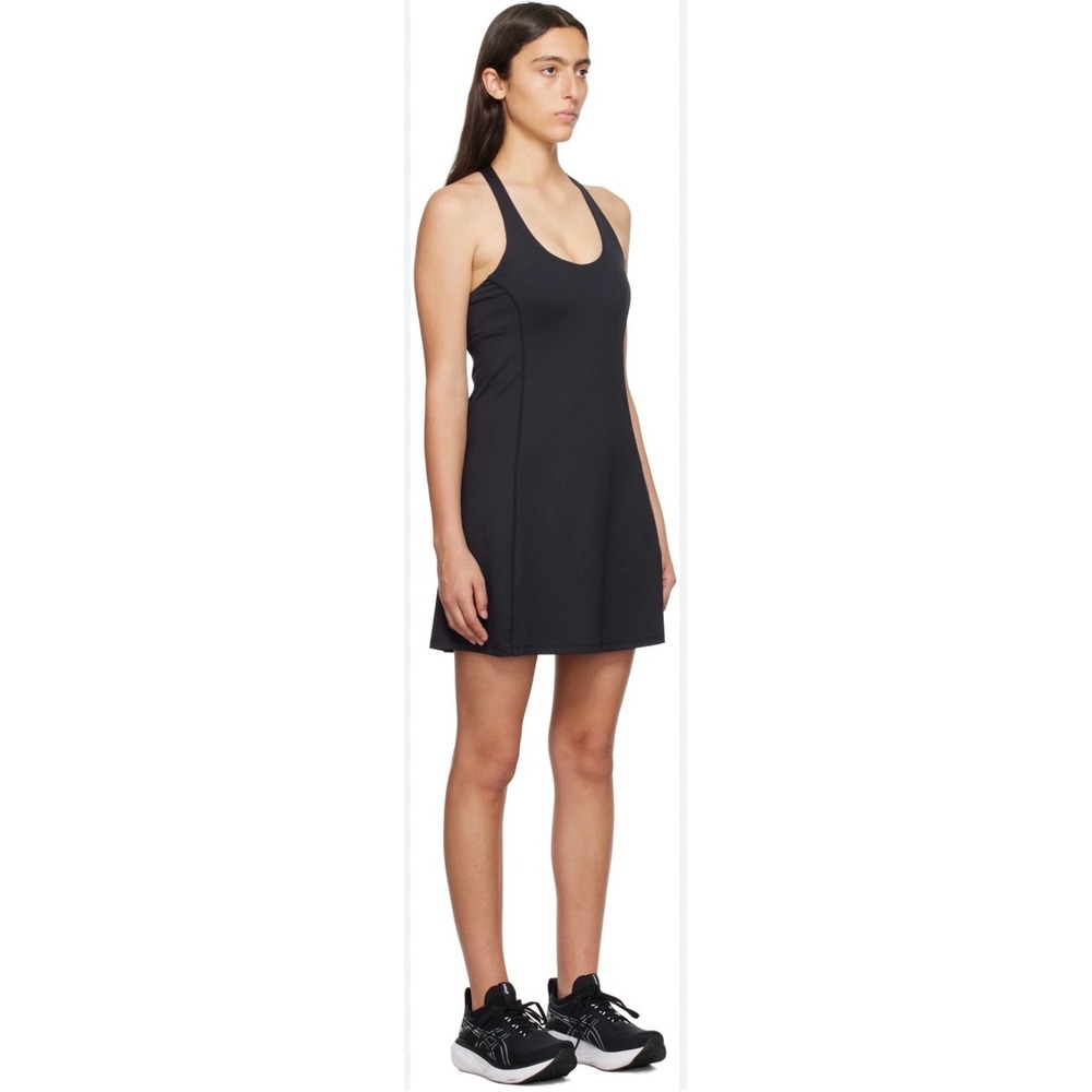 Outdoor Voices Doing Things Dress Black Racerback Mini Activewear Size‎ M